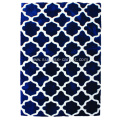 Microfiber Shaggy Rug with Geometry Design